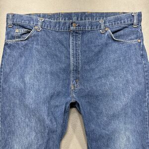 Vintage Levis 505 Jeans Mens 46x32 American Western‎ Cowboy Workwear Denim 80's
